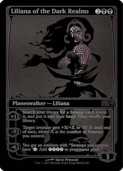 Liliana of the Dark Realms SDCC 2013 Exclusive Media Promos Magic card