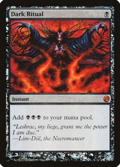 Dark Ritual From the Vault: Twenty Magic card