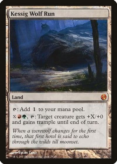 Kessig Wolf Run From the Vault: Twenty Magic card