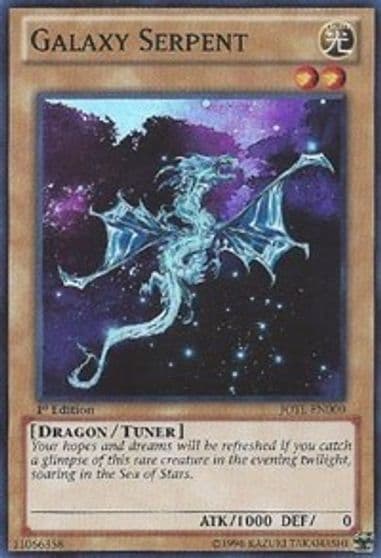 Galaxy Serpent Judgment of the Light Yu-Gi-Oh! card