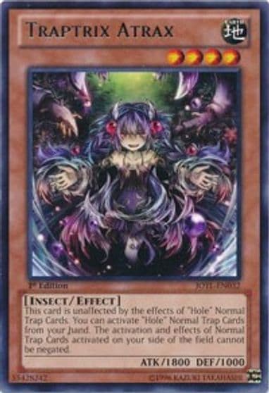 Traptrix Atrax Judgment of the Light Yu-Gi-Oh! card