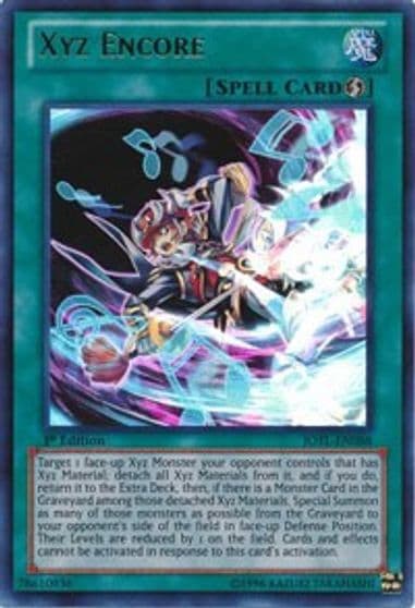 Xyz Encore Judgment of the Light Yu-Gi-Oh! card
