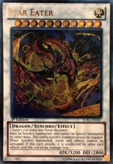 Star Eater UTR Judgment of the Light Yu-Gi-Oh! card