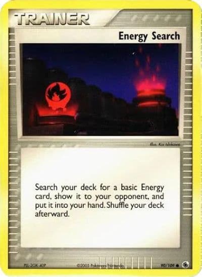 Energy Search Deck Exclusives Pokemon card