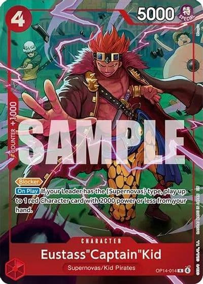 EustassCaptainKid One Piece Card Game Illustration Box Vol 8 One Piece Promotion Cards One Piece card