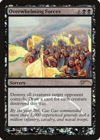 Overwhelming Forces Judge Promos Magic card