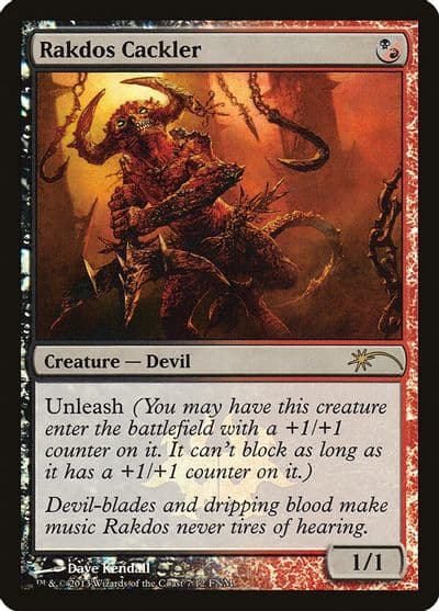 Rakdos Cackler FNM Promos Magic card