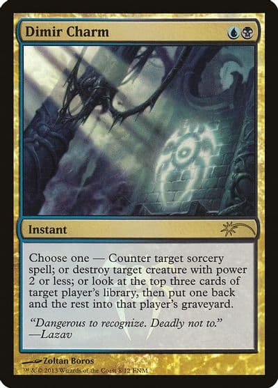 Dimir Charm FNM Promos Magic card