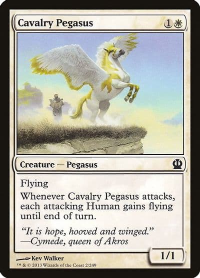 Cavalry Pegasus Theros Magic card