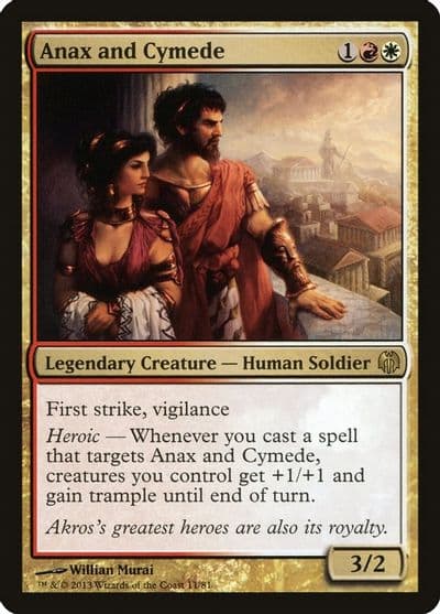 Anax and Cymede Duel Decks: Heroes vs. Monsters Magic card