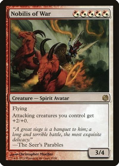 Nobilis of War Duel Decks: Heroes vs. Monsters Magic card