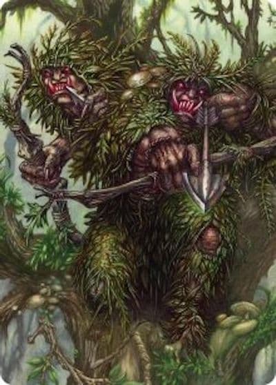 Orcish Bowmasters Art Card Commander: The Hobbit Magic card