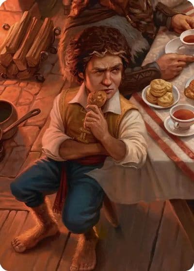 Bilbo Fellow Conspirator Art Card 4 12 Commander: The Hobbit Magic card