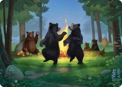 Dancing from Dark to Dawn Art Card Commander: The Hobbit Magic card