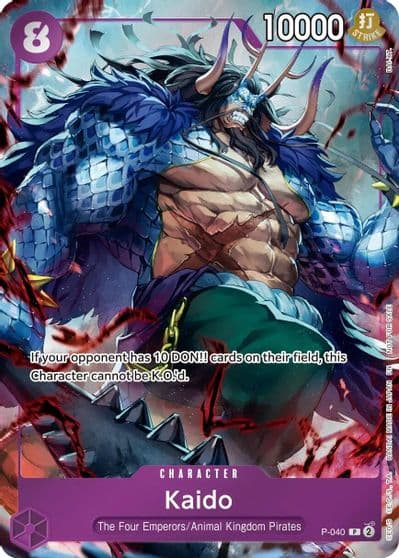 Kaido Event Pack Vol 9 One Piece Promotion Cards One Piece card