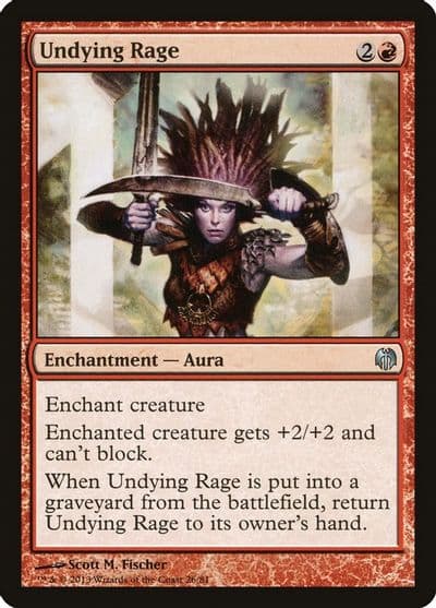 Undying Rage Duel Decks: Heroes vs. Monsters Magic card