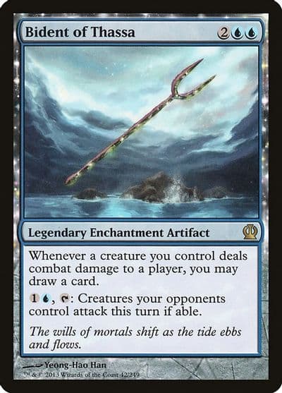 Bident of Thassa Theros Magic card