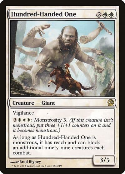 Hundred Handed One Theros Magic card