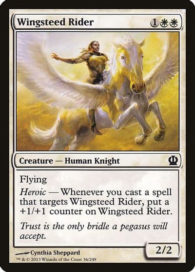 Wingsteed Rider Theros Magic card