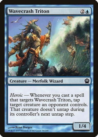 Wavecrash Triton Theros Magic card