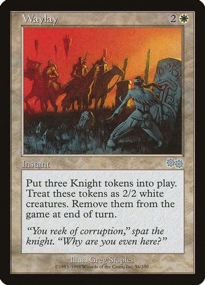 Waylay Urza's Saga Magic card