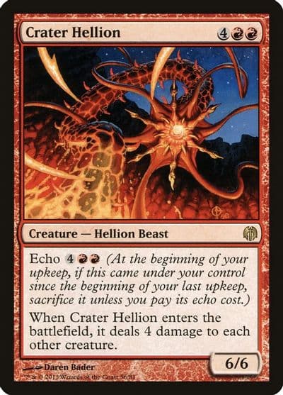 Crater Hellion Duel Decks: Heroes vs. Monsters Magic card