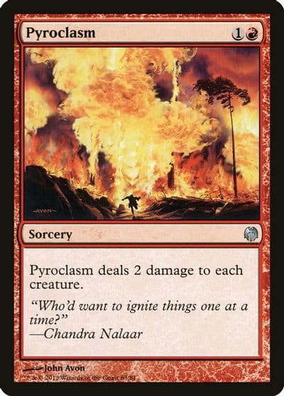 Pyroclasm Duel Decks: Heroes vs. Monsters Magic card