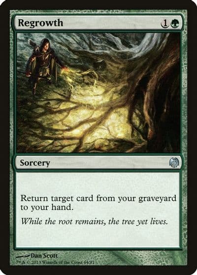 Regrowth Duel Decks: Heroes vs. Monsters Magic card