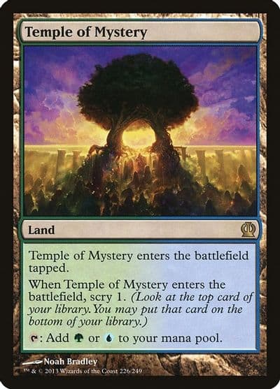 Temple of Mystery Theros Magic card
