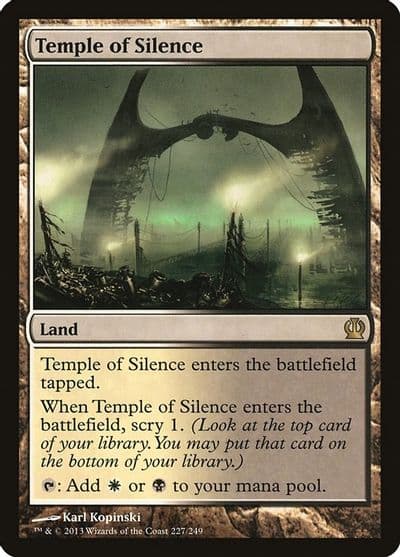 Temple of Silence Theros Magic card