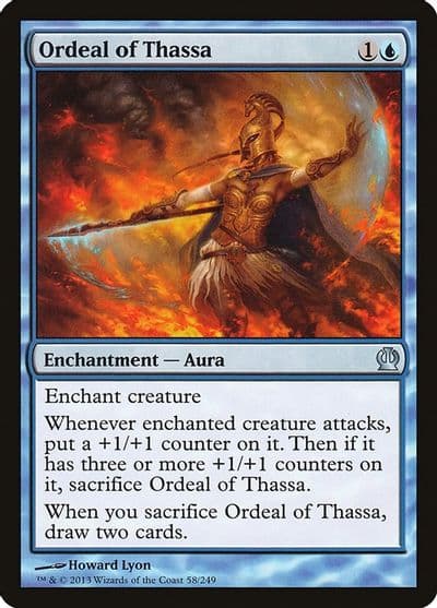 Ordeal of Thassa Theros Magic card