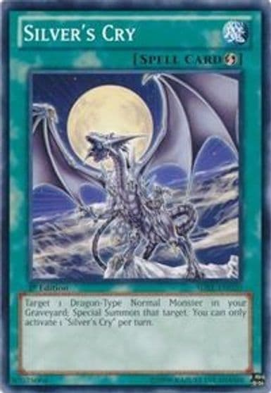 Silvers Cry Structure Deck: Saga of Blue-Eyes White Dragon Yu-Gi-Oh! card