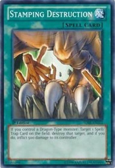 Stamping Destruction Structure Deck: Saga of Blue-Eyes White Dragon Yu-Gi-Oh! card