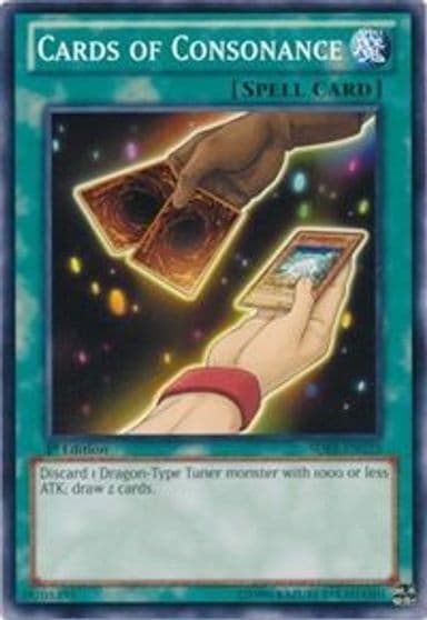 Cards of Consonance Structure Deck: Saga of Blue-Eyes White Dragon Yu-Gi-Oh! card