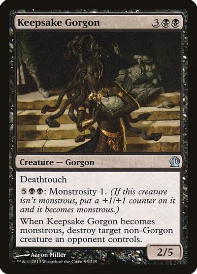 Keepsake Gorgon Theros Magic card