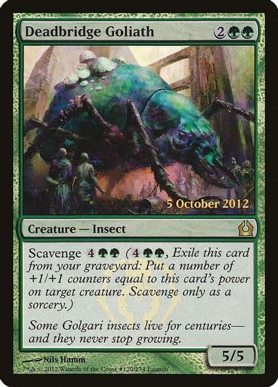 Deadbridge Goliath Launch Party & Release Event Promos Magic card