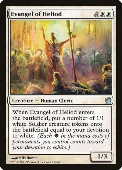 Evangel of Heliod Theros Magic card