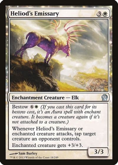 Heliods Emissary Theros Magic card