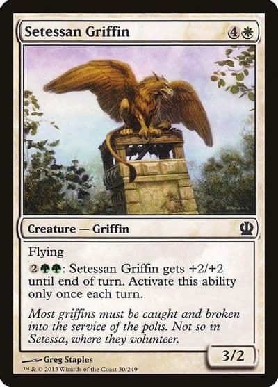 Setessan Griffin Theros Magic card