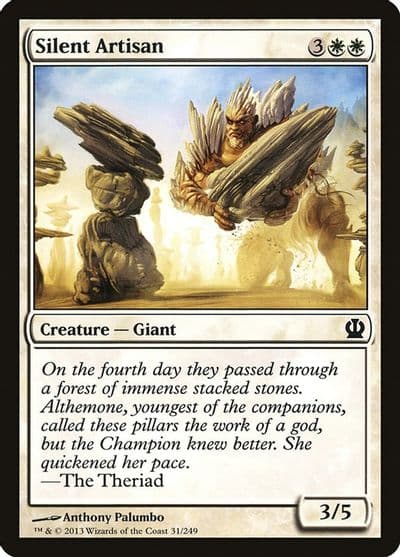 Silent Artisan Theros Magic card