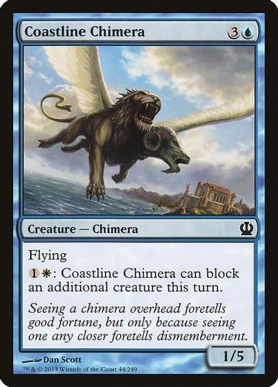 Coastline Chimera Theros Magic card