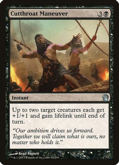 Cutthroat Maneuver Theros Magic card
