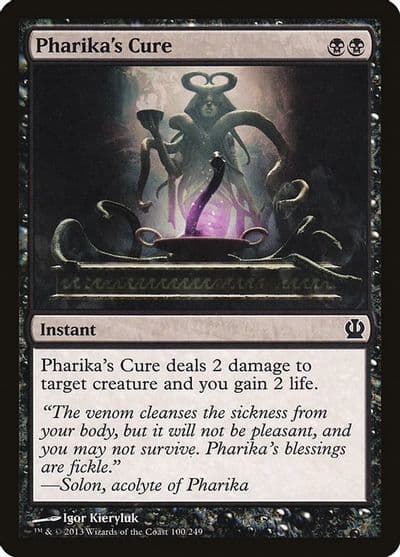 Pharikas Cure Theros Magic card