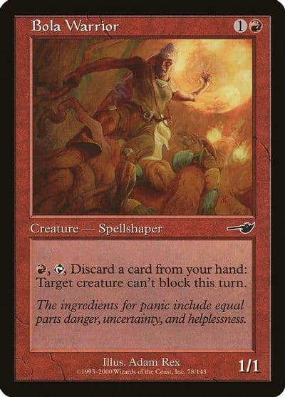 Bola Warrior Nemesis Magic card