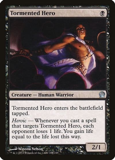 Tormented Hero Theros Magic card