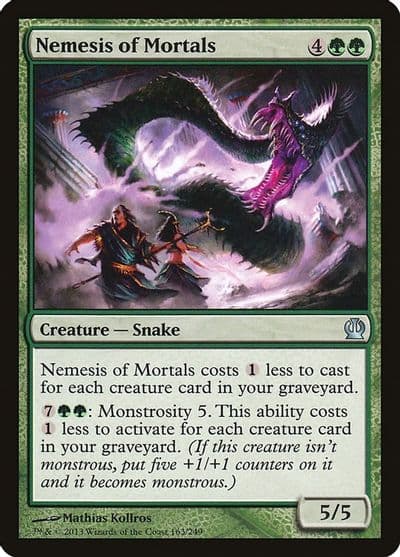 Nemesis of Mortals Theros Magic card