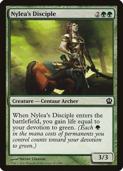 Nyleas Disciple Theros Magic card