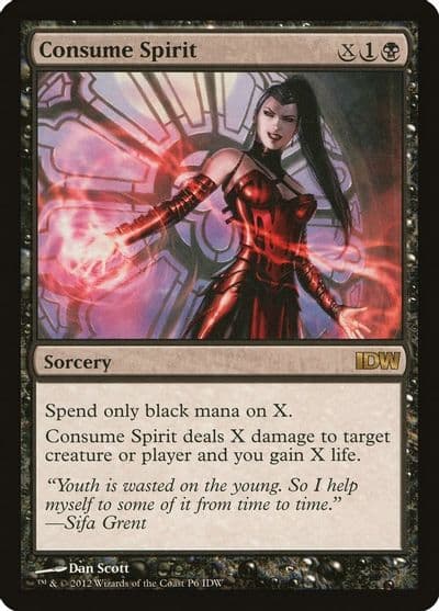 Consume Spirit IDW Comics 2012 Media Promos Magic card
