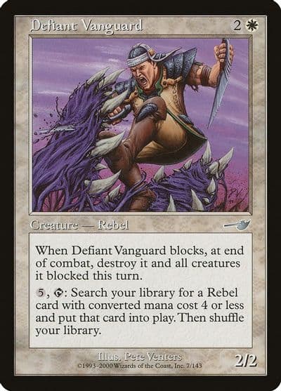 Defiant Vanguard Nemesis Magic card