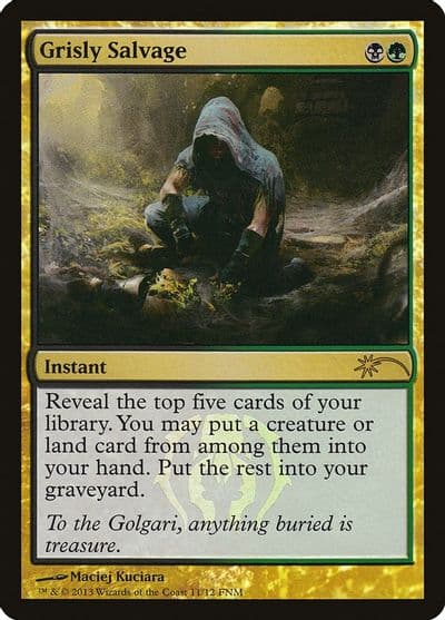 Grisly Salvage FNM Promos Magic card